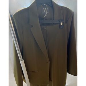 Olive pantsuit